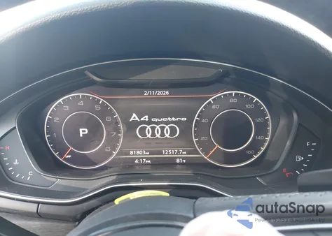 2019 Audi A4 45 Premium from USA, damaged, VIN WAUENAF48KN012567